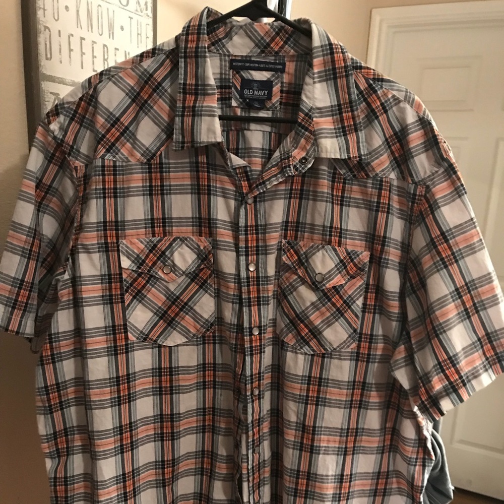 Old Navy- Plaid Classic Shirt